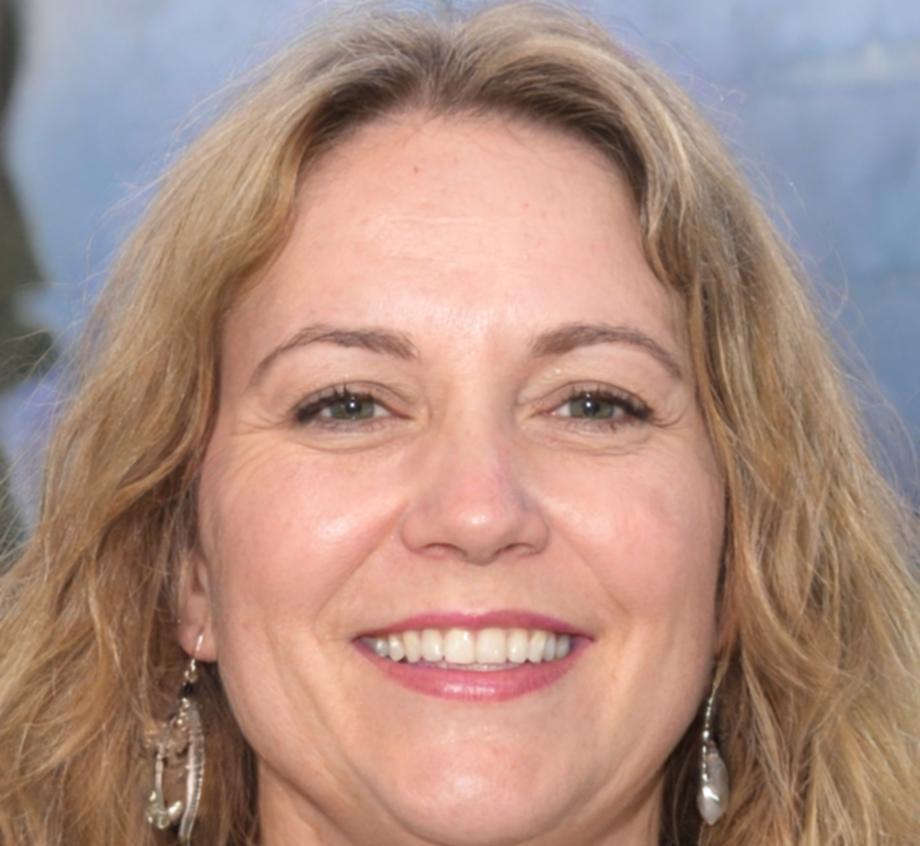 Professional headshot of confident female investment advisor in business attire