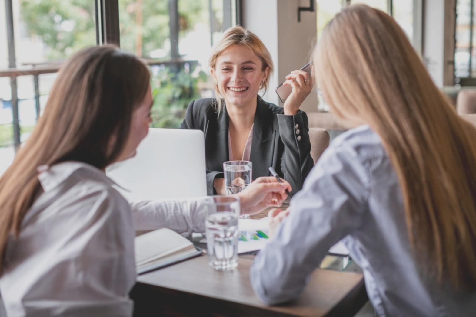 Professional investment consultation session showing collaborative financial planning approach