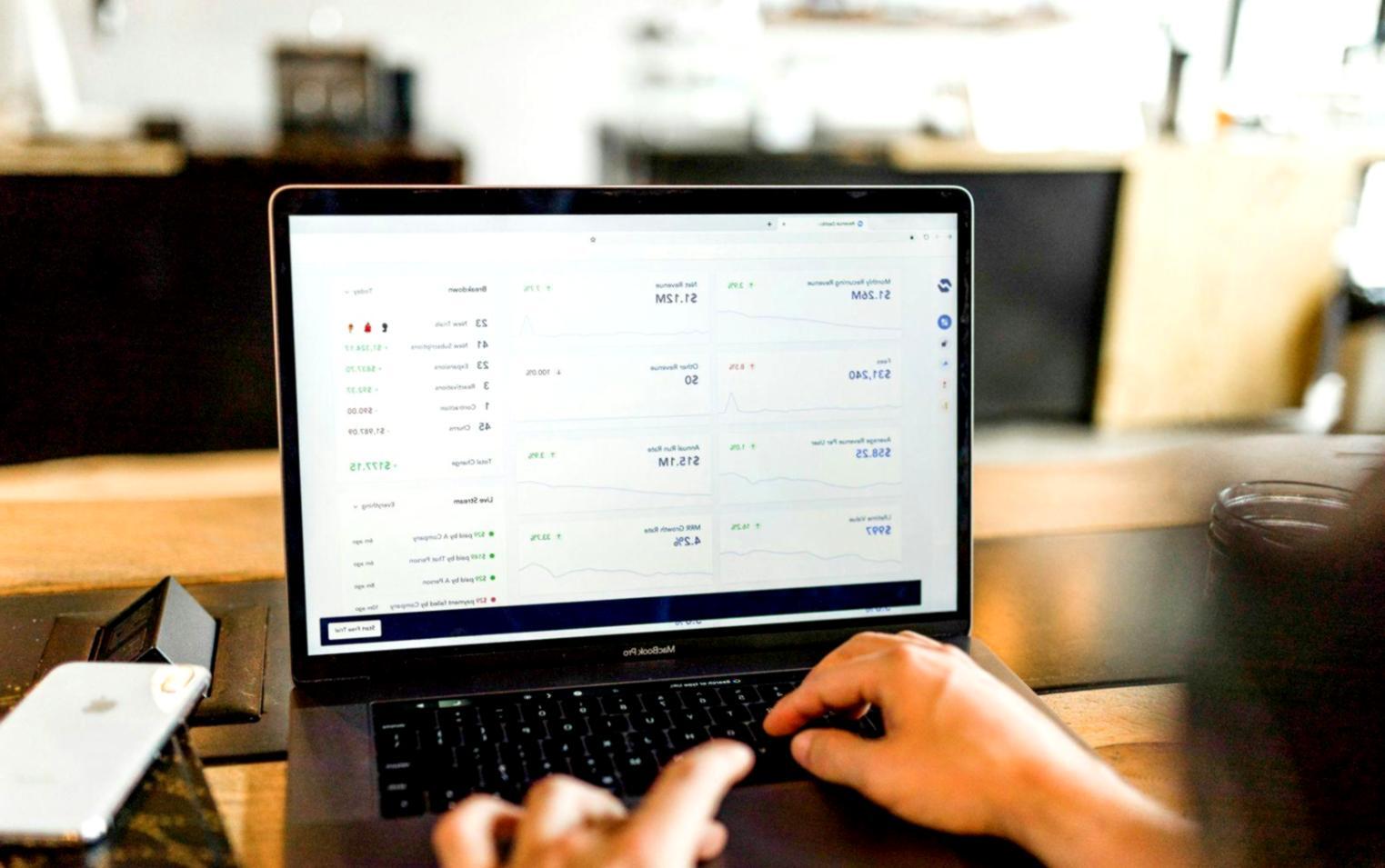 Financial planning session with documents and charts